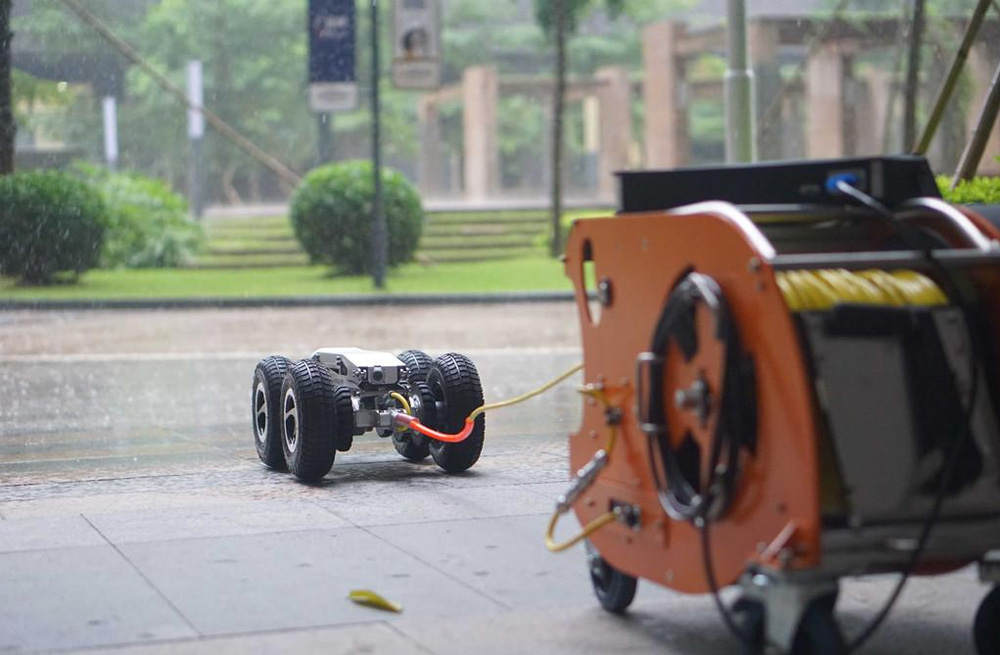 龙蟠里管道检测机器人