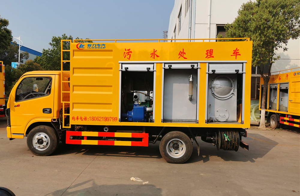 龙蟠里污水分离车