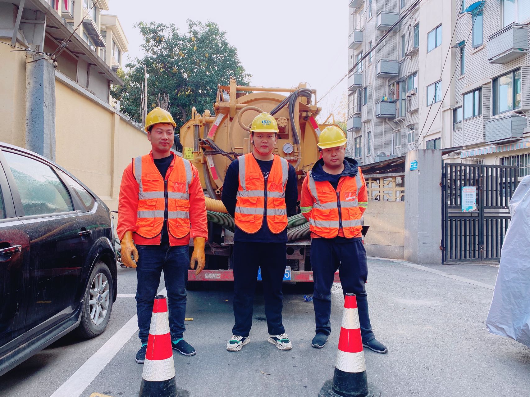 龙蟠里南京某小区管道清淤检测施工